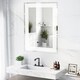 image 4 of COSTWAY Bathroom  Vanity Mirror Wall Mirror 3 Colors LED Lights