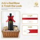 image 2 of 60pcs Red 50mm/5cm Large Ribbon Pull Bows for Gift Wrapping, Hampers, Florist Bouquets, Wedding Cars and Party Décor Pullbow | Red | Red