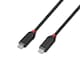 image 1 of 1m USB4 240W Type C Cable, Black Line