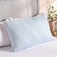 image 2 of OHS Cooling Pillow Orthopaedic Cushion Head Neck Support | Blue | Blue/White