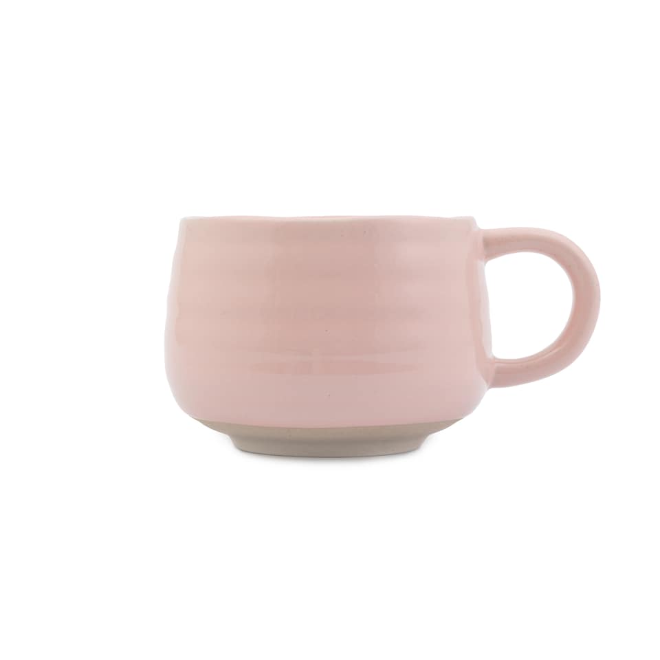 image 1 of Jamie Oliver Big Love Pink Stoneware Mugs, Set of 4, 375ml | Pink | Pink
