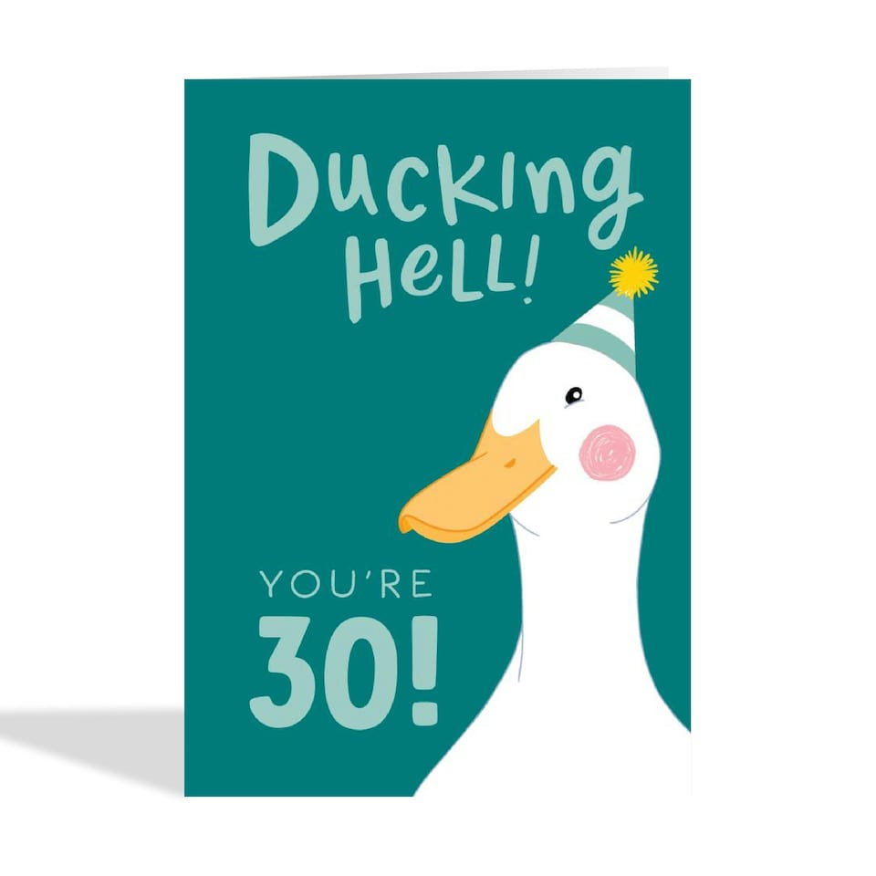 image 1 of Fun 30th Birthday Card