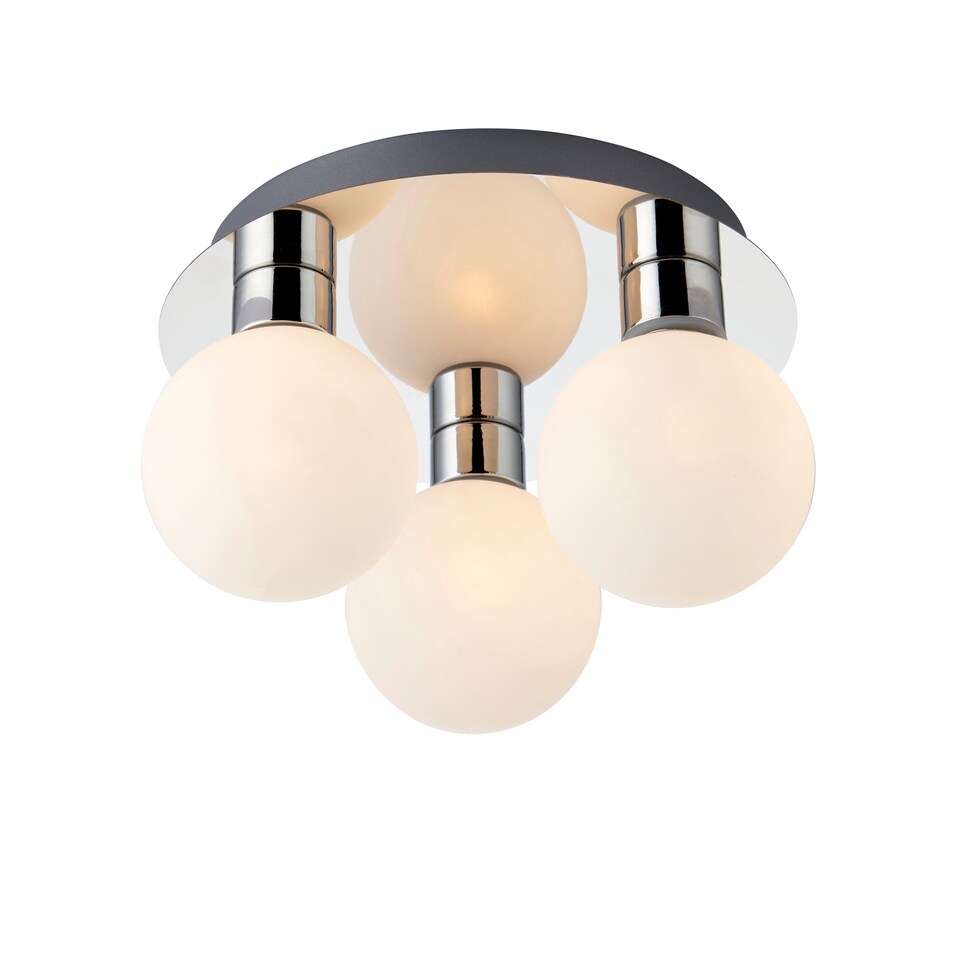 image 1 of Tago 3 Light Semi Flush Ceiling Light