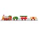 image 2 of Rexco Deluxe Train Set Around Christmas Tree Track Toy Lights Musical Party Xmas Gift