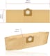 image 8 of SPARES2GO High Filtration Large Bags + Filter Cartridge for Karcher WD3 WD3P MV3 Wet & Dry Vacuum Cleaner (Pack of 10 + Filter)