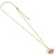 image 3 of Pusheen the Cat Pink and Gold Heart Necklace