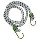 image 2 of 48" Heavy Duty Bungee Cords Fasteners Tie Downs Fastening Metal Hooks 10pk