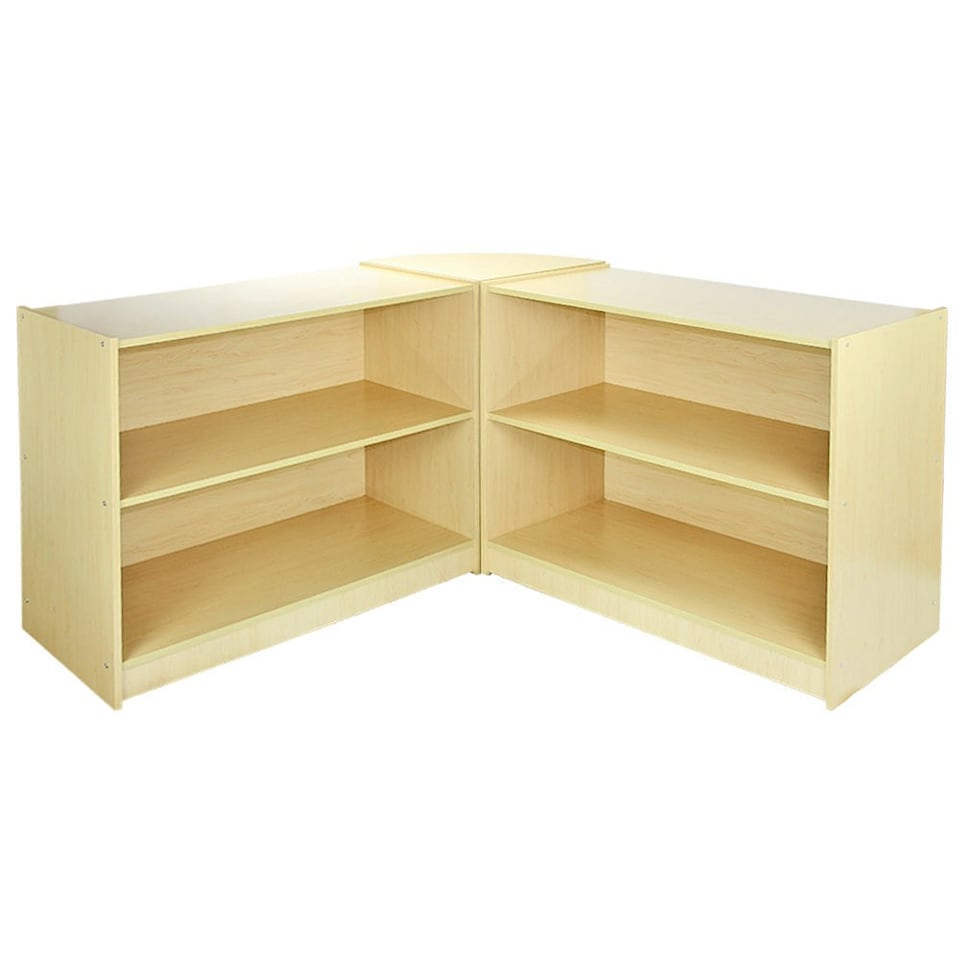 image 1 of Zodiac Maple Shop Counter & Retail Display Set Brown