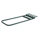 image 6 of Hollow Tine 5 Spike Hand Lawn Grass Soil Aerator Outdoor Garden