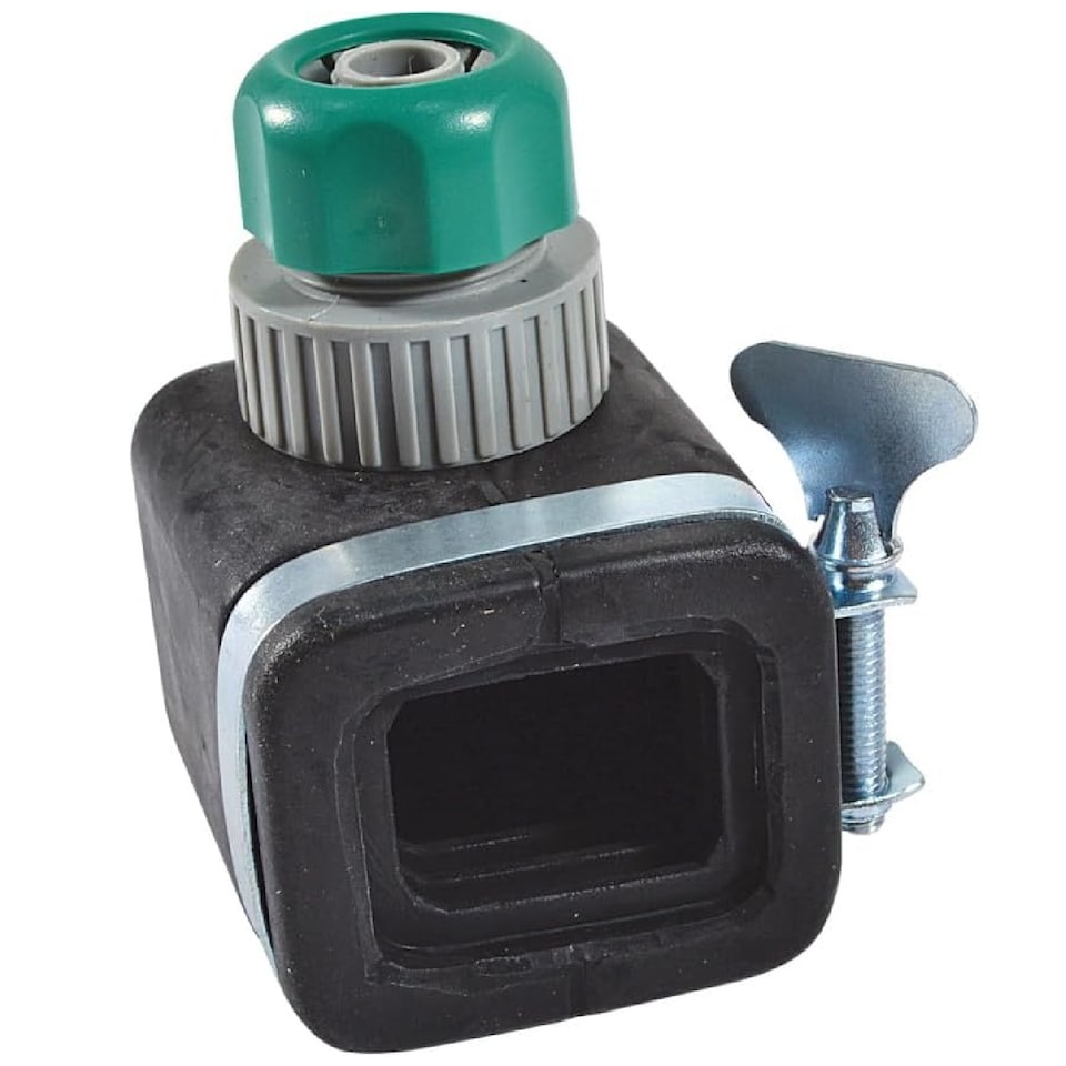image 1 of Large Square Mixer Tap Connector Kitchen Garden Hose Pipe Fitting Home