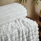 image 3 of Catherine Lansfield Cosy Ribbed Faux Fur Soft 130x170 cm Blanket Throw Grey Grey