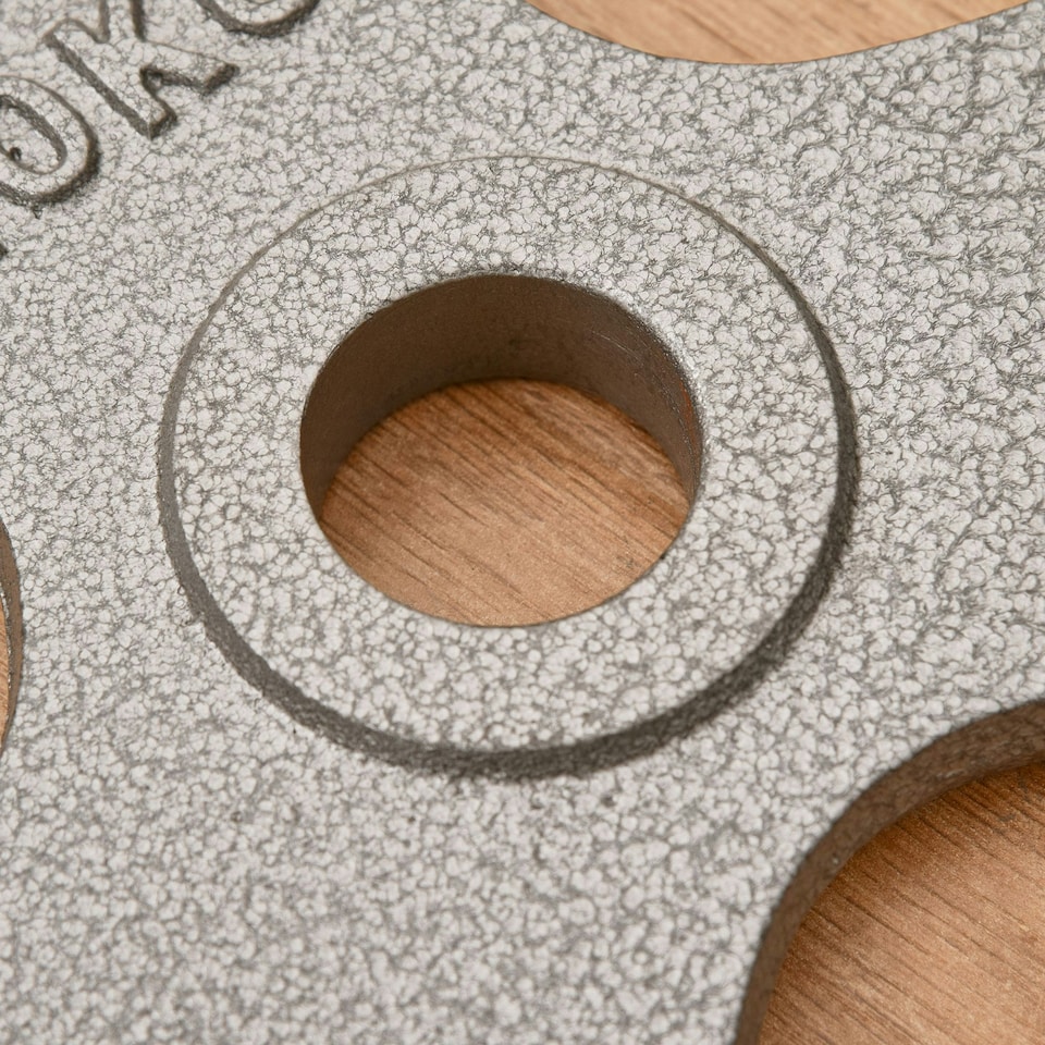 image 1 of HOMCOM 2" Olympic Weight Plates Sets for Strength Training w/ Weight 2 x 10kg