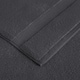 image 4 of 100% Cotton Charcoal Hand Towels (Pack of 4) Black | Charcoal | Hand towel