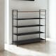 image 5 of 5 Tier Industrial Shoe Rack Hallway Storage Organiser