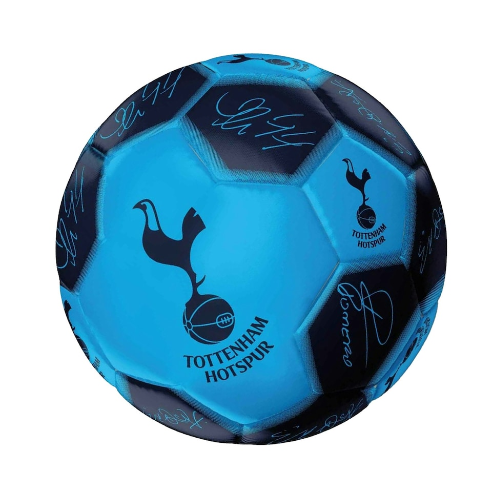 image 1 of Tottenham Hotspur FC Signature 26 Panel Football - Dark Blue/Sky Blue - 5 Blue