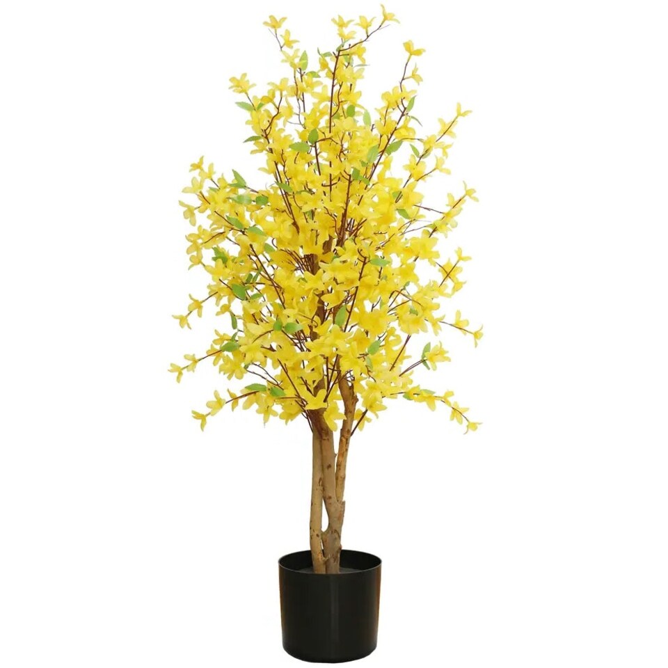 image 1 of 60cm Artificial Forsythia Tree