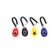 image 1 of Multicoloured Pack of 4 Pet Dog Puppy Cat Training Clicker with Wrist Strap