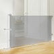 image 7 of PawHut Retractable Stair Gate, Dog Gate Extends Up to 140 cm Wide, Grey