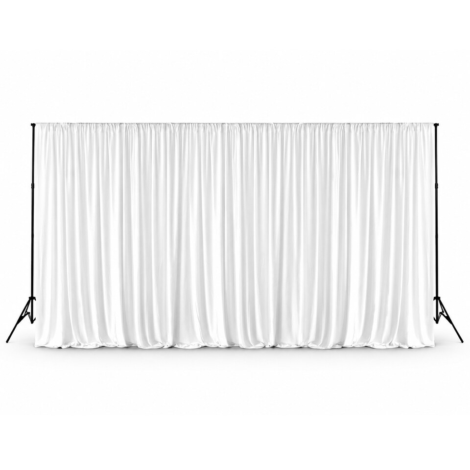 image 1 of 4x8m Spandex Backdrop Photography Background Drapes with Rod Pocket