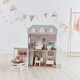 image 3 of Teamson Kids Wooden Farmhouse 2 Storey Doll House for 12" Dolls, Dollhouse