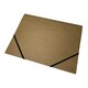 image 3 of A4 Kraft Card 3 Flap Folder With Elastic Closure
