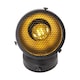 image 4 of Vintage and Industrial Matte Black Spot Wall Light Fitting with Grill