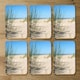 image 3 of Grass in the sand dunes with the lake in the background (Placemat & Coaster Set)