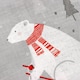 image 2 of Bedlam Polar Bears Duvet Cover Set Silver