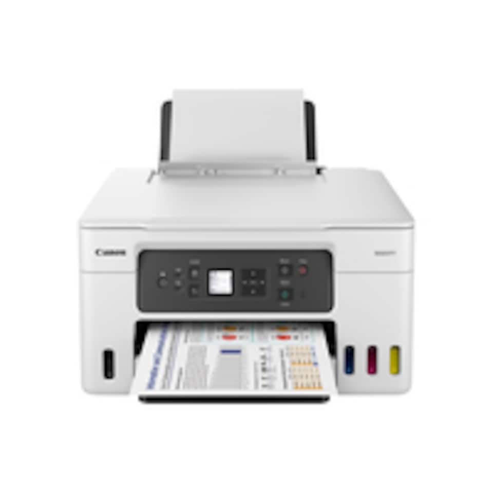 image 1 of Canon MAXIFY GX3050, Inkjet, Colour printing, 600 x 1200 DPI, A4, Direct printing, Black, White | Black | Black, White | A4