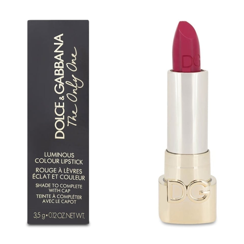 image 1 of Dolce & Gabbana The Only One Berry Pink Lipstick 250 Gummy Berry Pink