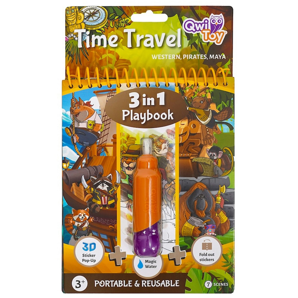 image 1 of QwiToys 3 in 1 Time Travel Playbook