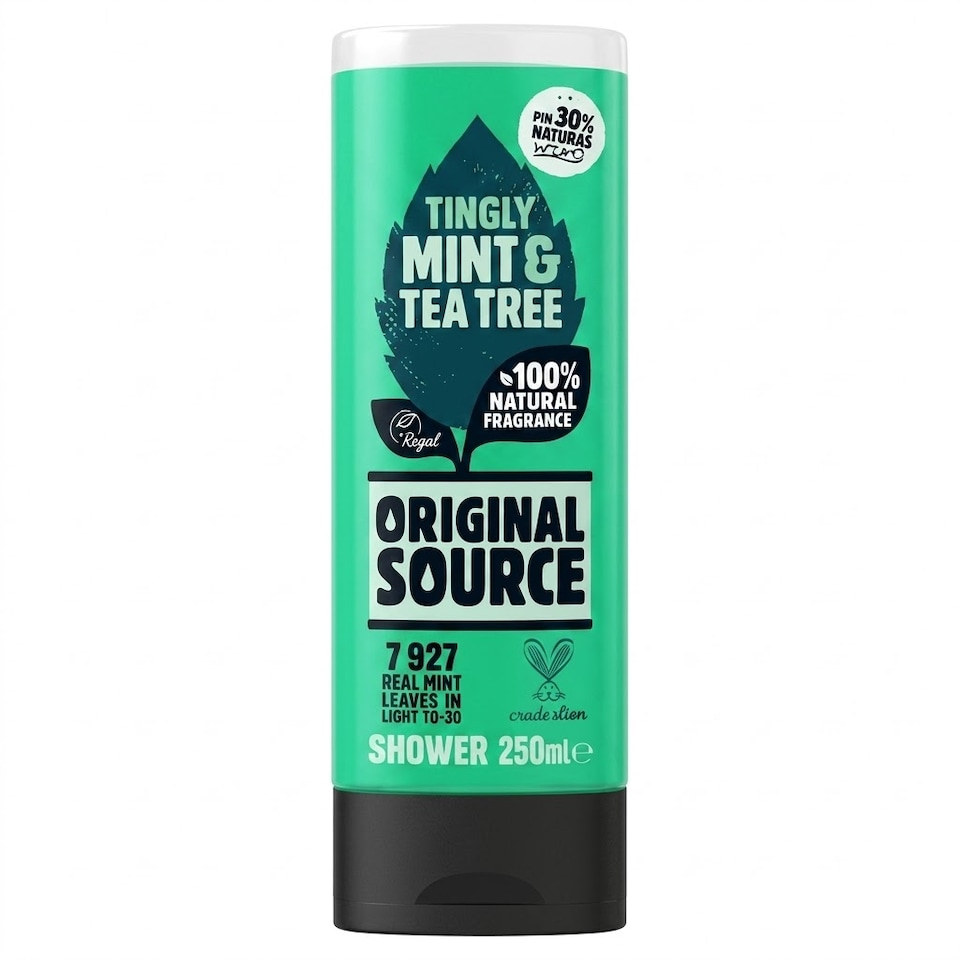 Original Source Tingly Mint & Tea Tree Shower 250ml (Pack of 6)