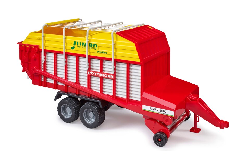 image 1 of Bruder P ttinger Jumbo 6600 Profiline Forage trailer Detailed Vehicle & Playset Model