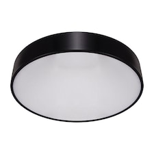 CGC LUNA Black Round Ceiling Wall Light Surface Mount 48W Black
