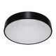 image 1 of CGC LUNA Black Round Ceiling Wall Light Surface Mount 48W Black