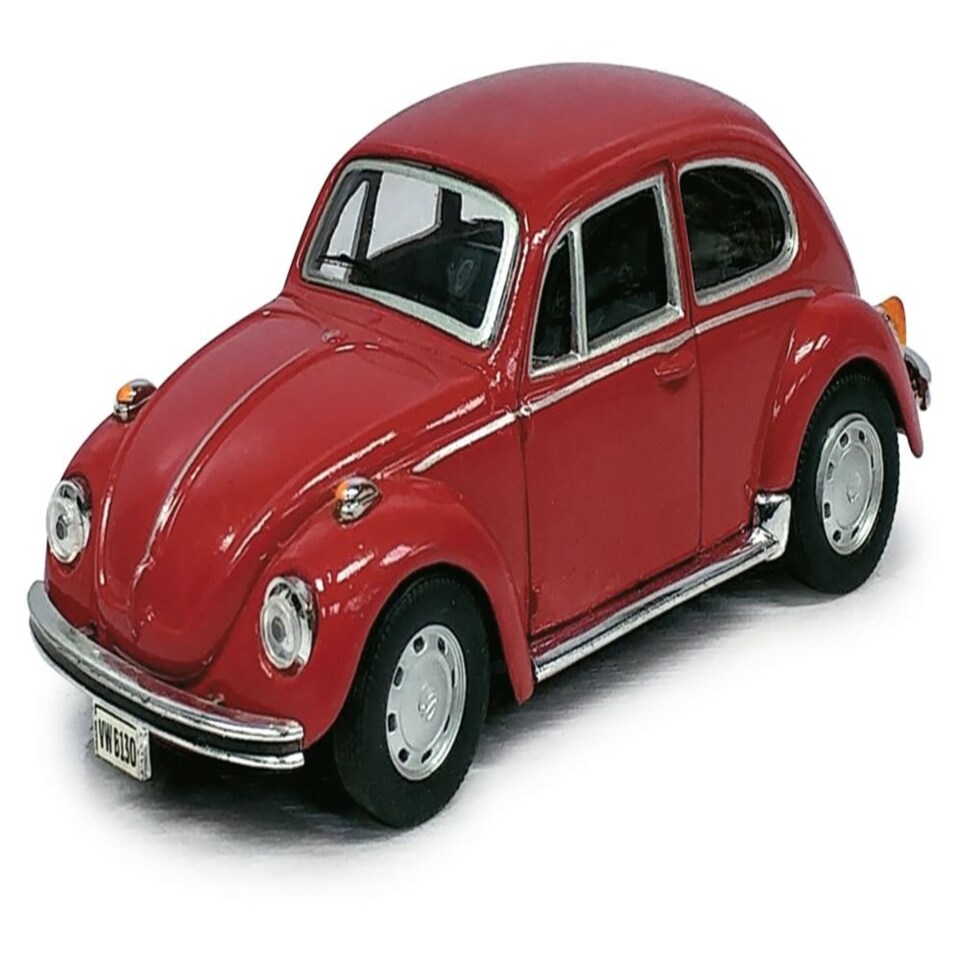 Cararama VW Beetle Burgundy