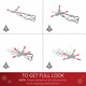 image 6 of HOMCOM 5ft Snow Artificial Christmas Tree w/ Metal Stand Decorations Home White