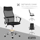 image 4 of HOMCOM Executive Office Chair High Back Mesh Back Seat Desk Chairs, Black