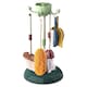 image 1 of The Magic Toy Shop Kids Cleaning Set 6 Pcs Broom Mop Duster Kit Pretend Play Toys