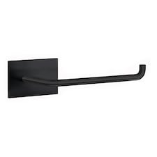 BESLAGSBODEN Black Self Adhesive Bathroom Toilet Roll Holder
