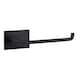 image 1 of BESLAGSBODEN Black Self Adhesive Bathroom Toilet Roll Holder
