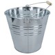 image 7 of 12L Galvanised Steel Metal Bucket Pail Water Coal Greenhouse Garden Plant 5PK
