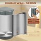 image 6 of HOMCOM 1.5L 3000W Fast Boil Electric Kettle and 2 Slice Toaster Set, Grey