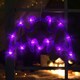 image 3 of Set of 2 Halloween Window Lights - Bat & Ghost Design
