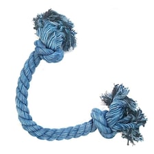 Nuts for Knots King Size Dog Tug Rope Toy Blue 2 Sizes Blue | Size?: X-Large