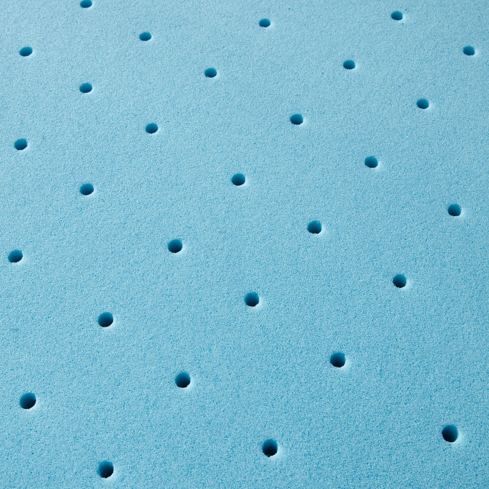 image 1 of Ezysleep 30Cm Premium Memory Foam Support Mattress - Cool Sensation Cover 5 Year Warranty | Blue | Blue