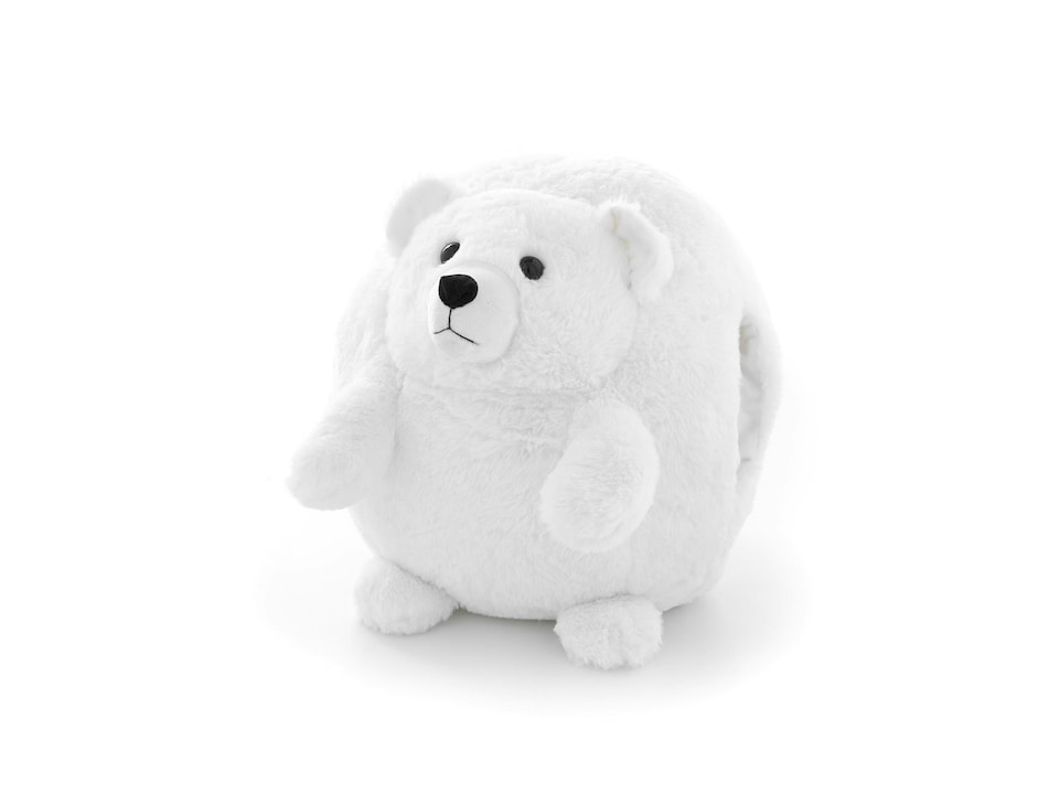 image 1 of Soft Cuddly Giant Handwarmer Cozy Polar Bear