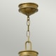 image 2 of Collier 4 Light Ceiling Pendant Brass, E14