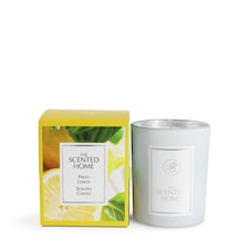 Ashleigh & Burwood Fresh Lemon Scented Jar Candle 170g White