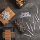 image 6 of 10Pcs Silver Candles - Birthday Cake Topper Silver